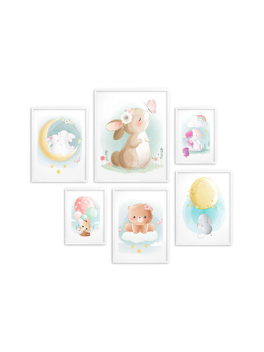 Decowalls Kinderposter 100x100cm