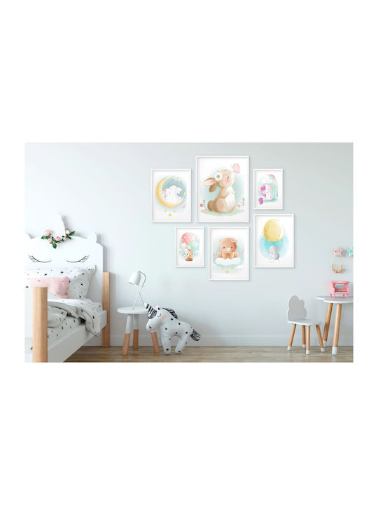 Decowalls Kinderposter 100x100cm
