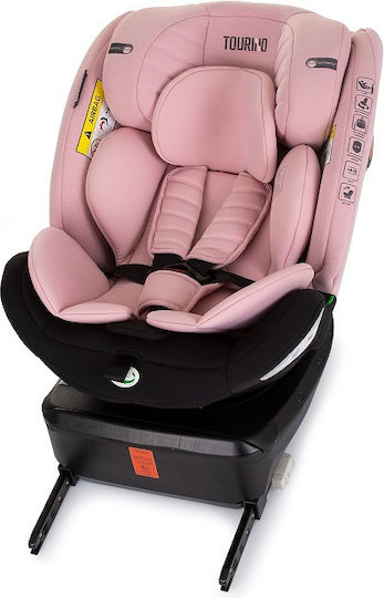 Chipolino Tourino Καθισματάκι Αυτοκινήτου i-Size με Isofix Flamingo 0-36 kg