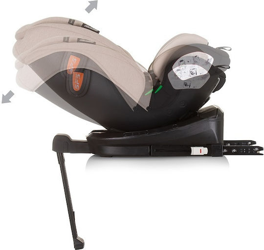 Chipolino Tourino Autositz i-Size mit Isofix Granite 0-36 kg
