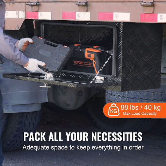 Vevor Underbody Truck Tool Box 36" X 17" X 18" Trailer Rv Tool Storage