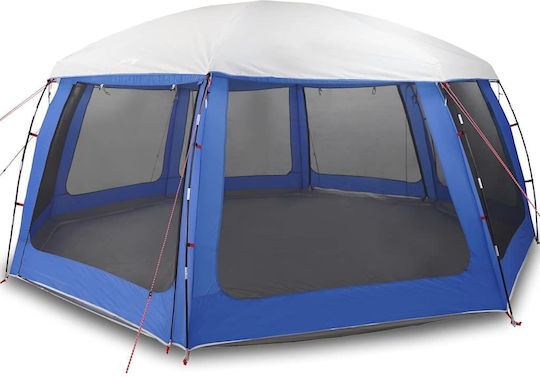 vidaXL Camping Tent Igloo Blue