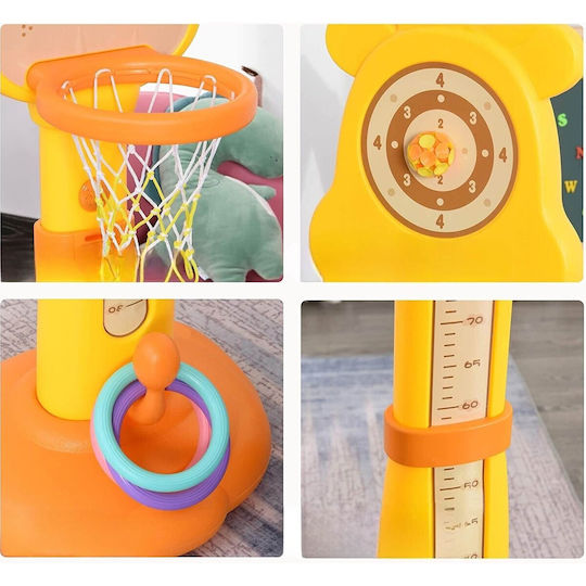 Set de Baschet Multifuncțional pentru Copii Girafă 126-156 Cm