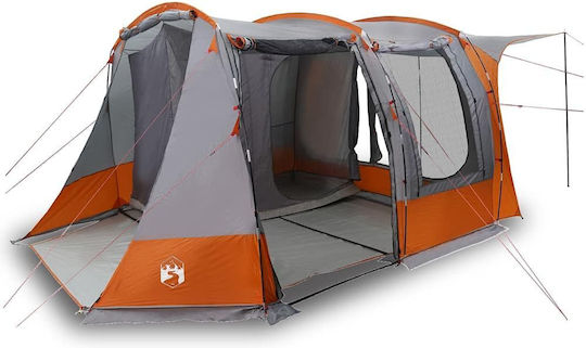 vidaXL Waterproof Camping Tent Car Orange