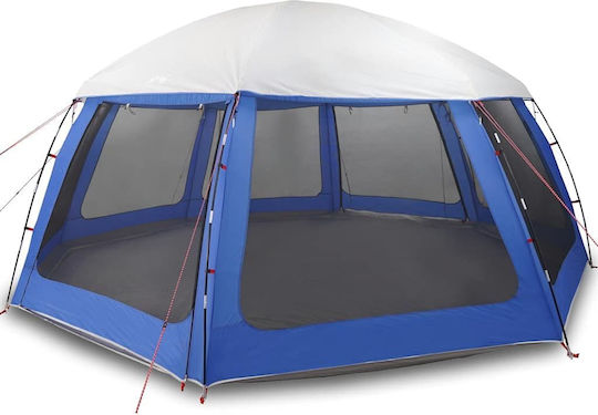 vidaXL Camping Tent Blue