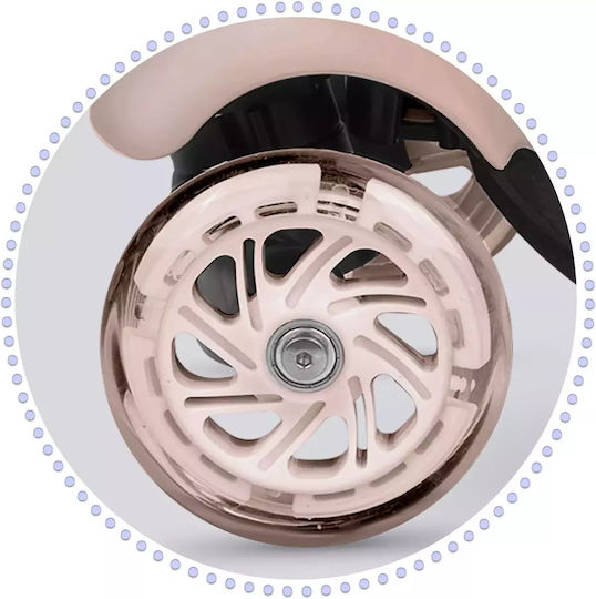 Ricokids Детски Ролери Buggy 3 Колела със Седалка Бежови