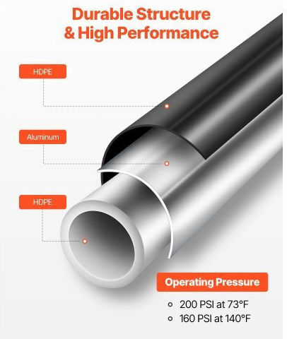 Vevor YSKQGDXT34INFHQD2V0 Λάστιχο Αέρος 60.96m