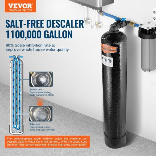 Vevor Înmuiațor De Apă Cu Rășină Pentru Mobilier Pentru Baie 1"