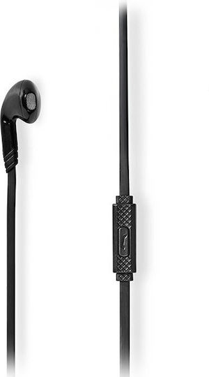 Nedis HPWD4024BK In-ear Handsfree Ακουστικά με Βύσμα USB-C Μαύρο