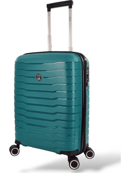Rain Medium Hard Petrol Suitcase With 4 Wheels Height 65cm