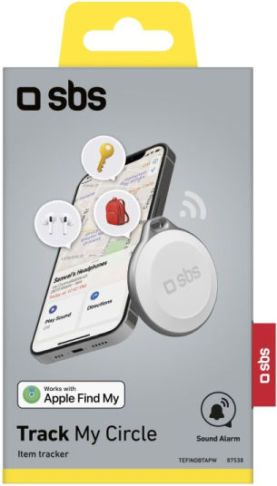 SBS Track My Circle Apple Find My Λευκό