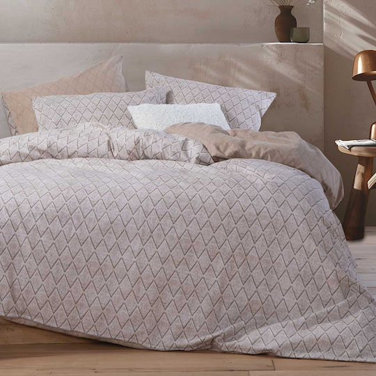 Nef-Nef Homeware Sheet Sets Queen 240x260cm. Torredo Beige 4pcs