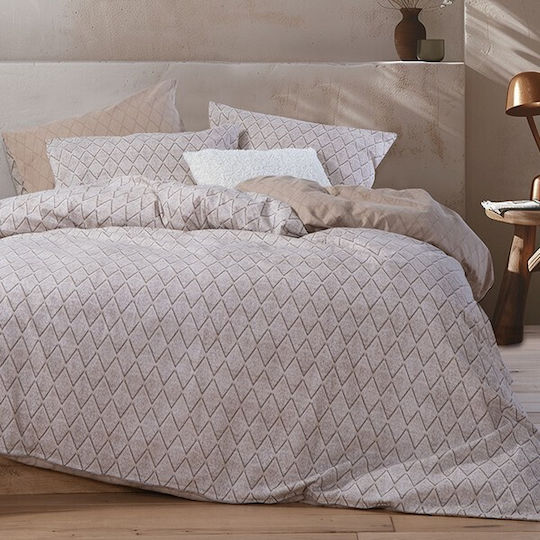Nef-Nef Homeware Sheet Sets King Size 270x260cm. Torredo Beige 4pcs