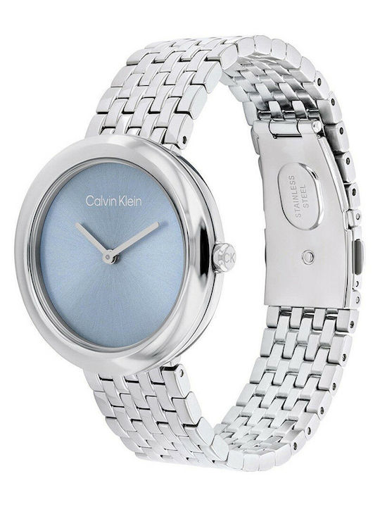 Calvin Klein Women's Watch with Silver Metal Bracelet