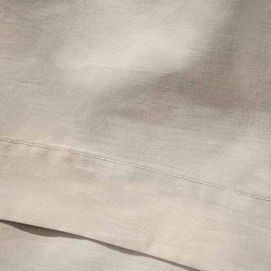 Cannon Set Cearșafuri cu Elastic 160x200+33cm. Cotton Fresh Solid Pelican 4buc