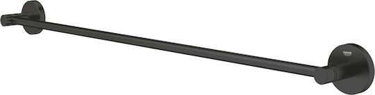 Grohe Essentials Calea ferată de Baie Simplă De Perete cu șuruburi 60x6cm Negru Grohe Essentials Calea ferată de Baie Simplă De Perete cu șuruburi 60x6cm Negru