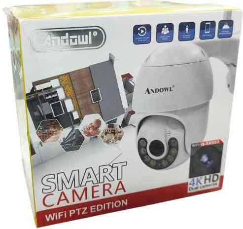 Andowl Q-SX923 IP Surveillance Camera Wi-Fi Full HD 1080p Waterproof with Two-Way Communication and Lens 3.6mm