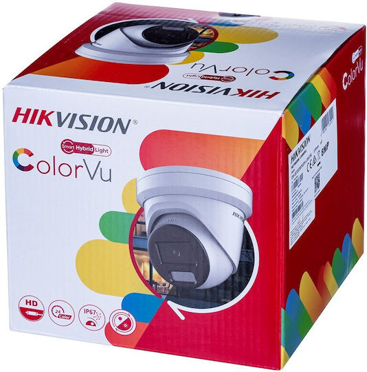 Hikvision Ds-2cd2387g2h-lisu/sl IP Cameră de Supraveghere 4K Rezistentă la apă cu Microfon și Lentilă 2.8mm