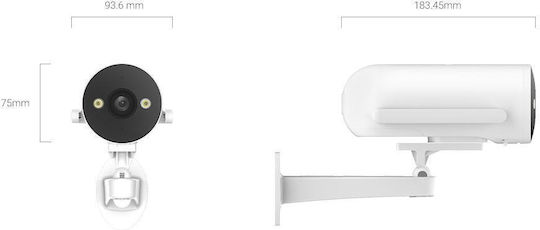 Ezviz CS-H5 IP Κάμερα Παρακολούθησης 4G Full HD+ 3MP Αδιάβροχη με Αμφίδρομη Επικοινωνία και Φακό 4mm