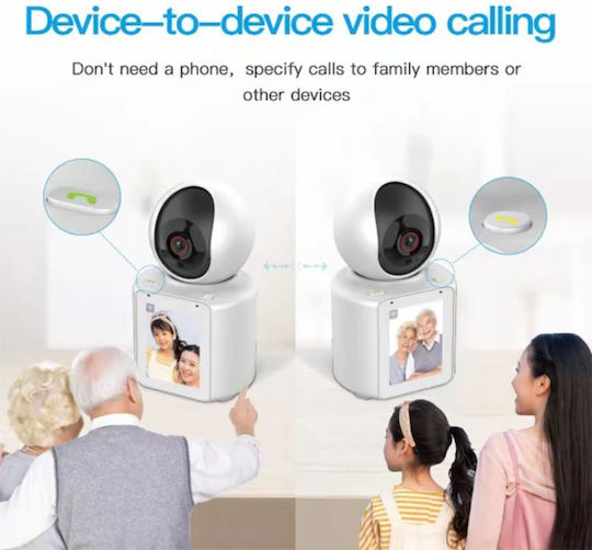 Factory KL-HL18668-199 IP Κάμερα Παρακολούθησης Wi-Fi Full HD 1080p με Αμφίδρομη Επικοινωνία
