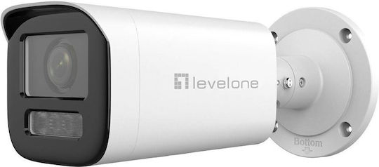 Level One FCS-5222 IP Камера за наблюдение Full HD 1080p Водоустойчива с Двупосочна Комуникация и Обектив 2.8мм