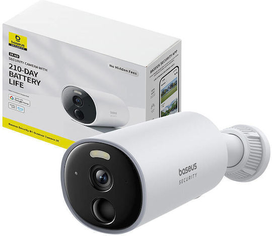 Baseus B1 IP Überwachungskamera Wi-Fi Full HD+ 4MP Wasserdicht mit Zwei-Wege-Kommunikation