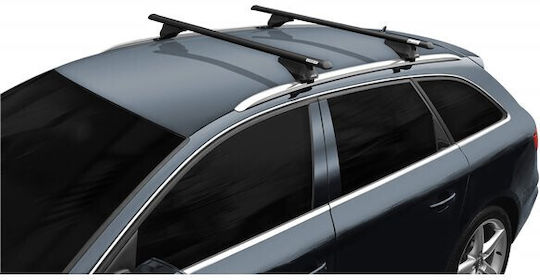 Menabo Tiger Black Roof Bars Mitsubishi Outlander Sport 2010+