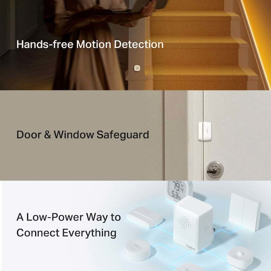 TP-LINK Tapo T30 Kit Autonomous Wireless Alarm System with Hub (RF)