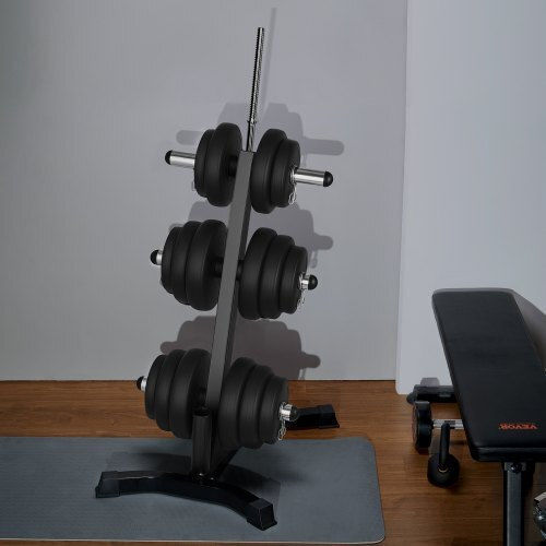Vevor Gewichtsscheiben Home Gym Langhantel Ablageständer 2 Zoll 1000 lbs Kapazität