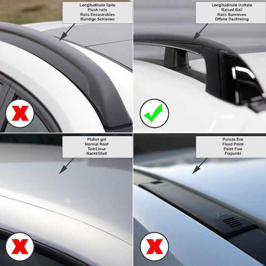 Bare transversale Menabo Brio XL Hyundai Santa Fe CM 2006-2012