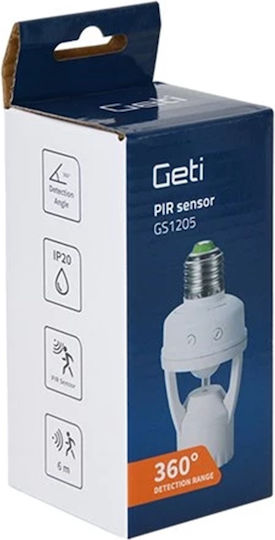 Geti Steckdosenverlängerung in Weiß Farbe Set 1Stück GS1205