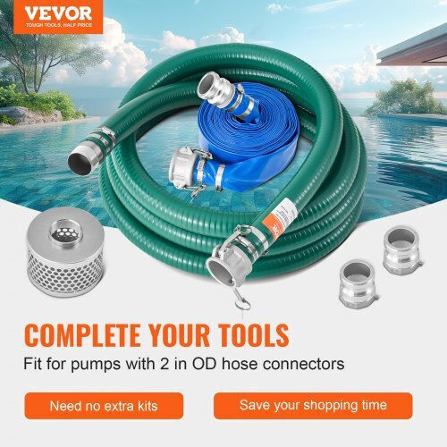 Vevor BGTJ20INCH65DDBGEV0 Σωλήνας Αναρρόφησης