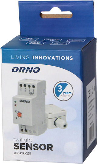 Orno Adjustable Day / Night Photocell 2-100 Lux IP65