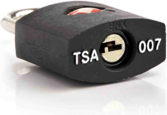 Travel Blue Set Padlock Brass with Key with TSA Certification 25mm Blue 2pcs