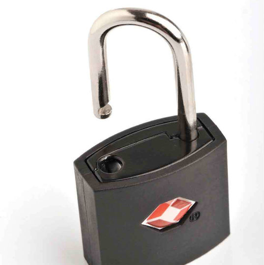 Travel Blue Set Padlock Brass with Key with TSA Certification 25mm Blue 2pcs