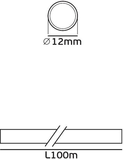 VK Lighting Tub pentru Cabluri 48148-029615