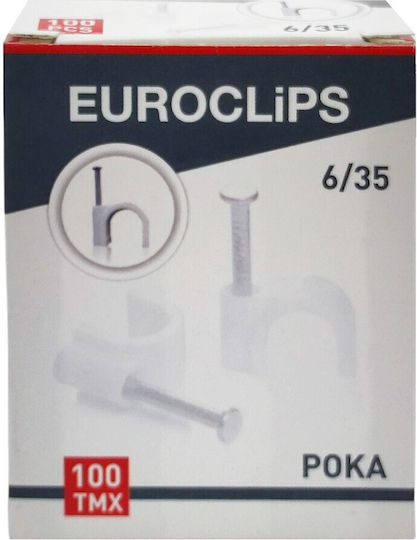 Eurolamp Cuie de Fixare Rocă 100buc 147-48010