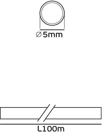 VK Lighting Tub pentru Cabluri 48148-023615