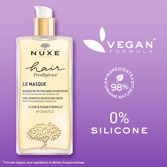 Nuxe - Hair Prodigiuex Pre-shampoo Nourishing Mask 125 Ml - Beauty