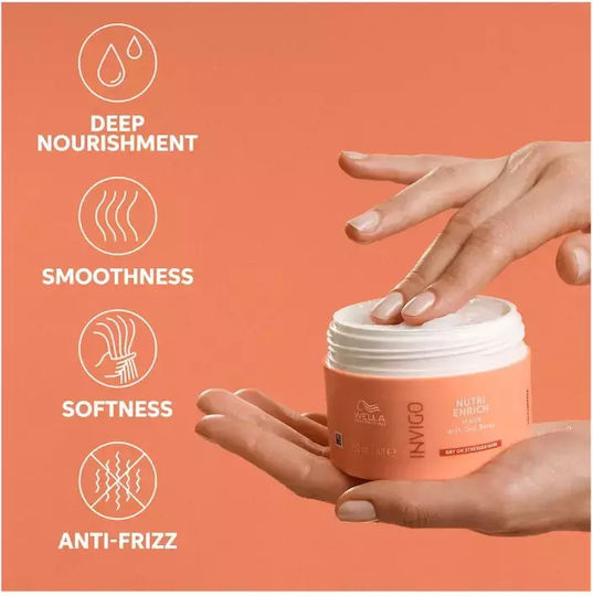 Wella Invigo Nutri Enrich Goji Berry Hair Mask for Repairing with Peptides 500ml