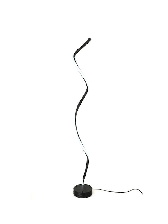 Heronia Vintage LED Φωτιστικό Δαπέδου Υ110εκ. Μαύρο