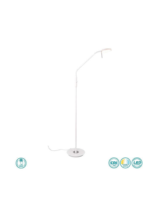 Trio Lighting Monza LED Φωτιστικό Δαπέδου Υ145εκ. Λευκό