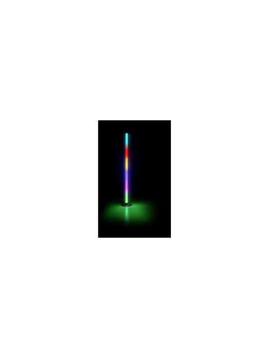 Trio Lighting Tendo LED Floor Lamp H115xW30cm. with RGB Light 55lm Black