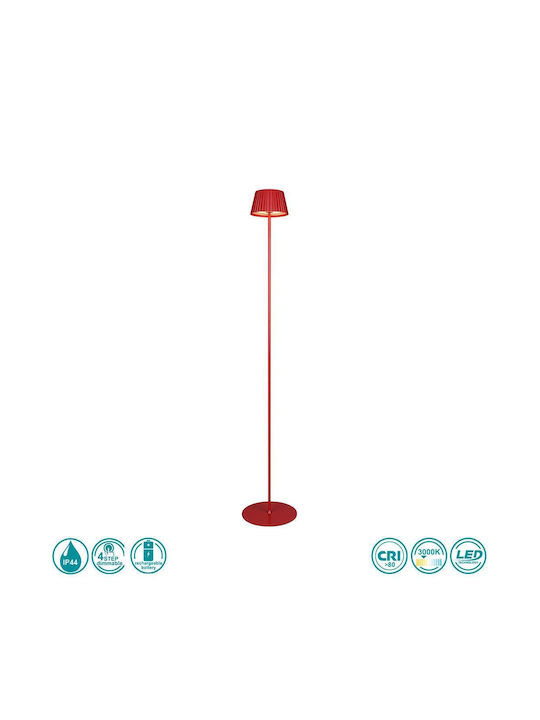 Trio Lighting Επιτραπέζιo Φωτιστικό LED Εξωτερικού Χώρου 1.5W με Θερμό Λευκό Φως IP44 Κόκκινο