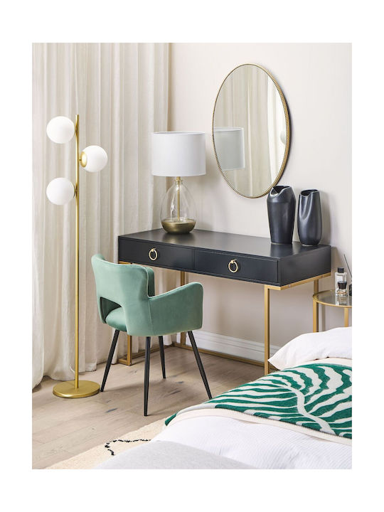 Beliani Floor Lamp H153xW16cm. Gold