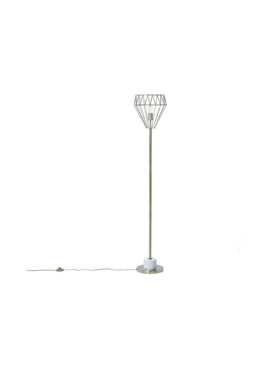 Beliani Stehleuchte H160xB30cm. Silber