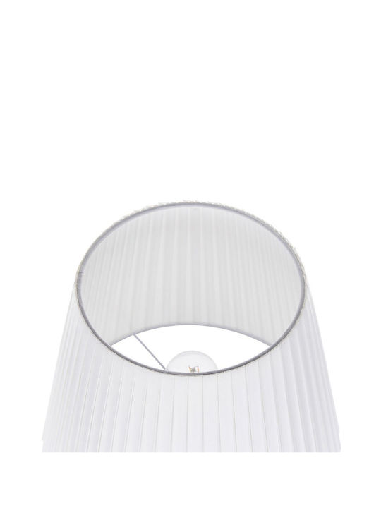 Beliani Floor Lamp White