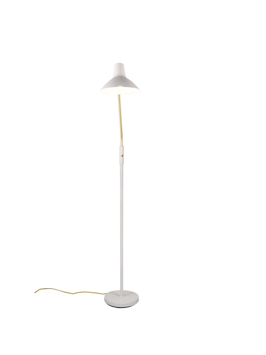 Trio Lighting Traveller Floor Lamp H145xW58.2cm. with Socket for Bulb E27 Gray