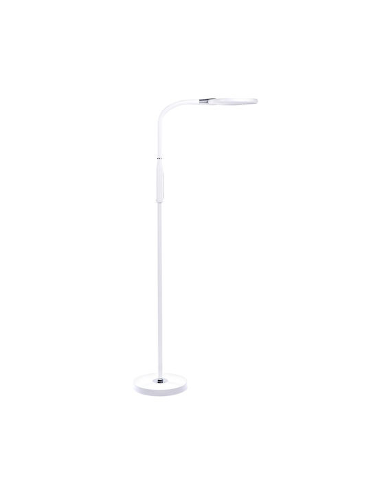 Beliani LED Φωτιστικό Δαπέδου Λευκό Beliani LED Φωτιστικό Δαπέδου Λευκό