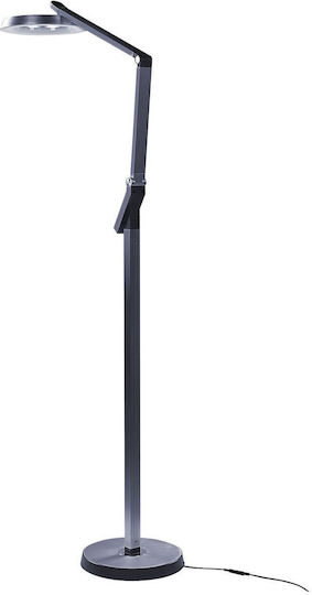 Beliani LED Stehleuchte Gray